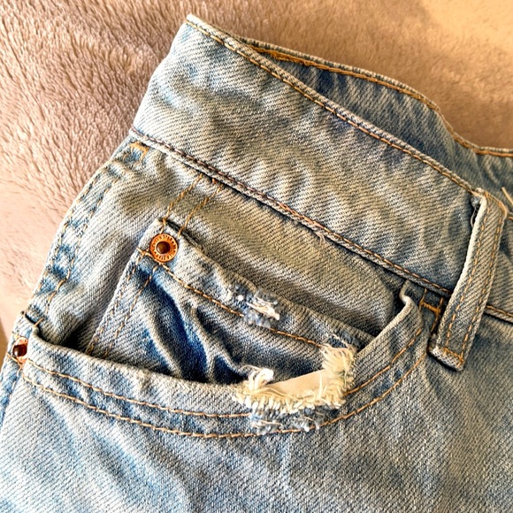 VANILLA STAR Junior’s Festival Denim Shorts Size 5 - Picture 6 of 9